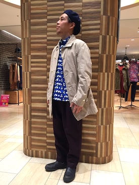 「CEASTERS（ケステル）のアイテム」を使った、funatoさん（メンズ・166cm）の秋コーディネート