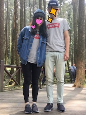 「REMIX（リミックス）のアイテム（パンツ）」を使った、カリン♥さん（メンズ・180cm）の春コーディネート