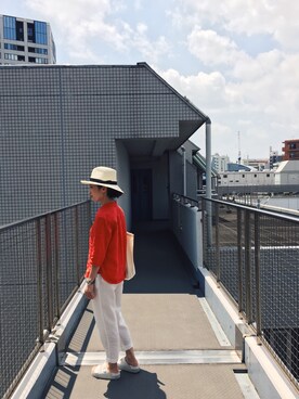 「MARGARET HOWEEL」｜lululovecocoさん（レディース・162cm）の夏コーディネート