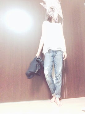 「レプシィム(LEPSIM)」｜「アイテム（ブルゾン）」を使った、YukAさん（レディース・156cm）の夏コーディネート