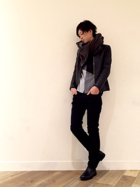 nissy_HAREさん（メンズ・180cm）の秋コーディネート