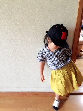 misouさん（キッズ・100cm）の夏コーディネート