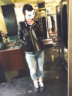 R ♡⃛さん（レディース・157cm）の冬コーディネート