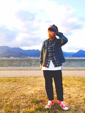 だーなー。さん(メンズ・168cm)の春コーディネート