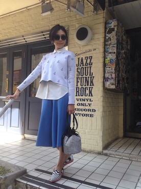 「ファッション手当」｜asakaさん（レディース・165cm）の春コーディネート