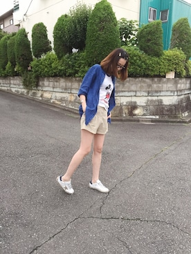 宇佐美 彩さん（レディース・162cm）の夏コーディネート