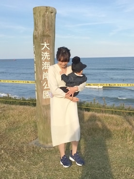 宇佐美 彩さん（レディース・162cm）の秋コーディネート