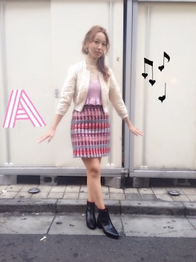 「Lily Brown」｜「アイテム（ブルゾン）」を使った、uuuuuさん（レディース・164cm）の秋コーディネート