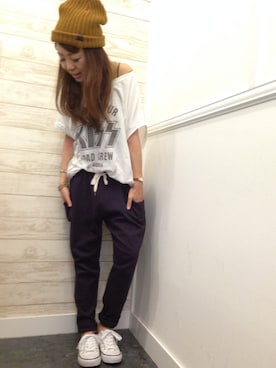 mkさん（レディース・149cm）の夏コーディネート