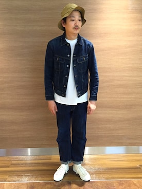 「DESCENTE（デサント）のアイテム」を使った、hayao_mさん（メンズ・178cm）の春コーディネート