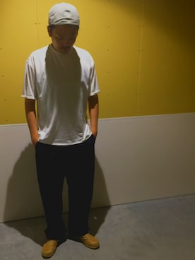 「DESCENTE（デサント）のアイテム」を使った、hayao_mさん（メンズ・178cm）の夏コーディネート