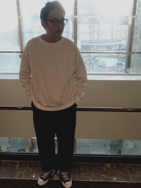 「DESCENTE（デサント）のアイテム」を使った、hayao_mさん（メンズ・178cm）の秋コーディネート