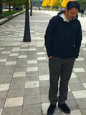 DESCENTE SHOP TOKYO｜hayao_m使用「DESCENTE ALLTERRAIN（PARAHEM SHELL JACKET / パラヘムシェルジャケット）」的時尚穿搭