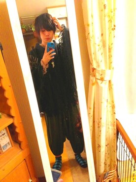「MALAIKA（マライカ）のアイテム（ジャケット/アウター）」を使った、hakutoさん（メンズ・167cm）の春コーディネート