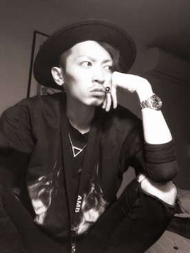 「JOHN LAWRENCE SULLIVAN」｜「アイテム（アナログ腕時計）」を使った、ANOTHER-Jさん（メンズ・175cm）の春コーディネート