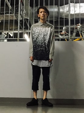 ANOTHER-Jさん（メンズ・175cm）の夏コーディネート