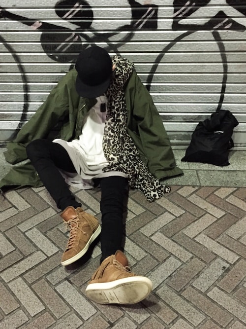 Another J Vintageのミリタリージャケットを使ったコーディネート Wear
