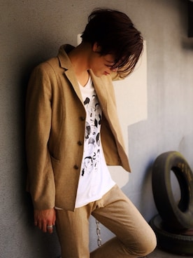 上野亮さんのコーディネート