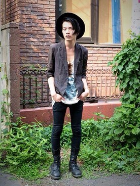 上野亮さんのコーディネート