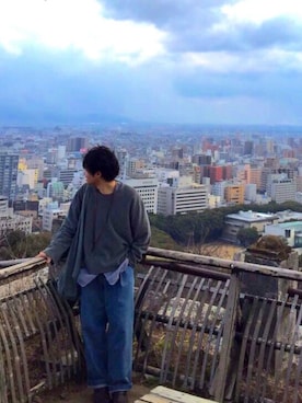 Naoki Okutaniさん（メンズ・168cm）の冬コーディネート