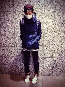 izさん(メンズ・177cm)の冬コーディネート