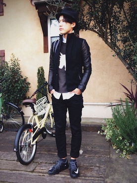 izさん（メンズ・177cm）の冬コーディネート