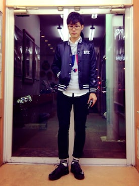 izさん(メンズ・177cm)の春コーディネート
