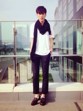 izさん(メンズ・177cm)の春コーディネート