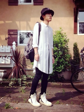 izさん（メンズ・177cm）の夏コーディネート