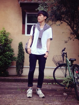 izさん（メンズ・177cm）の夏コーディネート