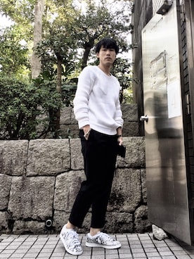 「rag & bone（ラグアンドボーン）のアイテム（トップス）」を使った、izさん（メンズ・177cm）の春コーディネート