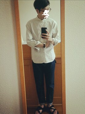 「HAVERSACK」｜yuさん（メンズ・172cm）の夏コーディネート