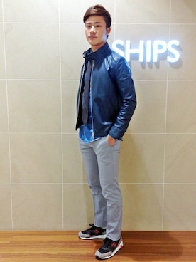 木村さん(メンズ・178cm)の春コーディネート