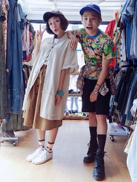 「New Balance」｜「アイテム（ブーツ）」を使った、Dylanさん（メンズ・163cm）の春コーディネート