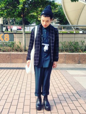 Dylanさん（メンズ・163cm）の春コーディネート