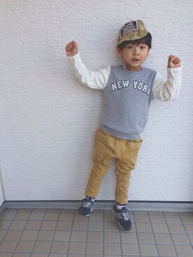 kotakoma☁︎さん（キッズ・120cm）の冬コーディネート