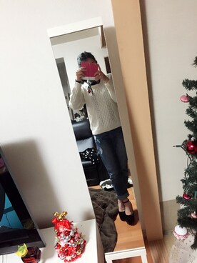 「アイテム（パンプス）」を使った、茉奈さん（レディース・160cm・10代）の冬コーディネート