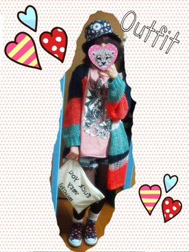 「キキララ」｜「アイテム（その他）」を使った、ゆきさん（レディース・160cm）の春コーディネート