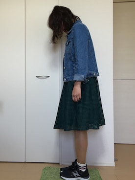 「くつした」｜「アイテム（その他）」を使った、Chi☆さん（レディース・164cm）の春コーディネート