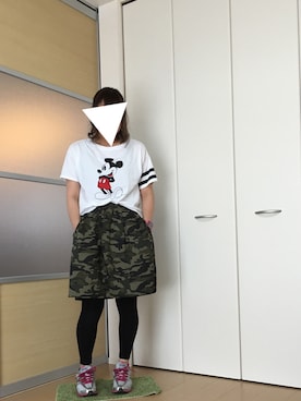 「ミッキー」｜「アイテム（インテリア）」を使った、Chi☆さん（レディース・164cm）の春コーディネート