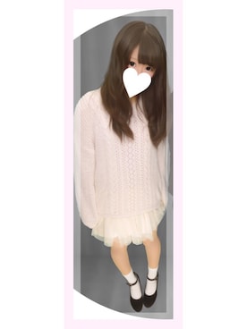 「アイテム（パンプス）」を使った、manamelodyさん（レディース・150cm・10代）の冬コーディネート