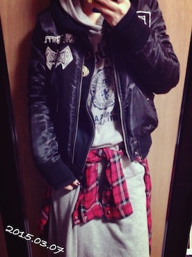 「スエット」｜AyaNoさん（レディース・157cm）の春コーディネート