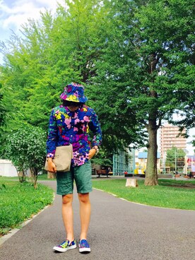 ゆーまさん（メンズ・170cm）の夏コーディネート