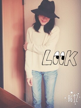 「wonder（ワンダー）のアイテム」を使った、Asami Shigetaさん（レディース・158cm）の冬コーディネート