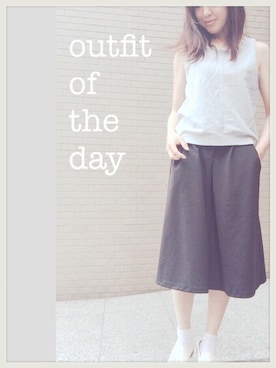 「fifth（フィフス）のアイテム」を使った、Asami Shigetaさん（レディース・158cm）の春コーディネート