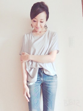 「FOREVER 21（フォーエバー トゥエンティーワン）のアイテム（アクセサリー）」を使った、Asami Shigetaさん（レディース・158cm）の夏コーディネート