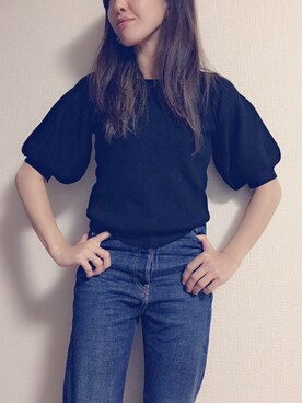 Asami Shigetaさん（レディース・158cm）の冬コーディネート