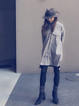 「fifth（フィフス）のアイテム」を使った、Asami Shigetaさん（レディース・158cm）の冬コーディネート