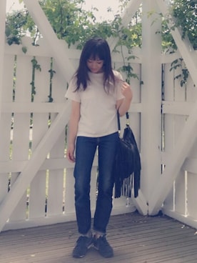 「fifth（フィフス）のアイテム」を使った、Asami Shigetaさん（レディース・158cm）の春コーディネート