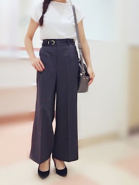 「fifth（フィフス）のアイテム」を使った、Asami Shigetaさん（レディース・158cm）の秋コーディネート